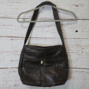 #256 Cypress Woods Genuine Leather Shoulder Bag – Brown – NWOT